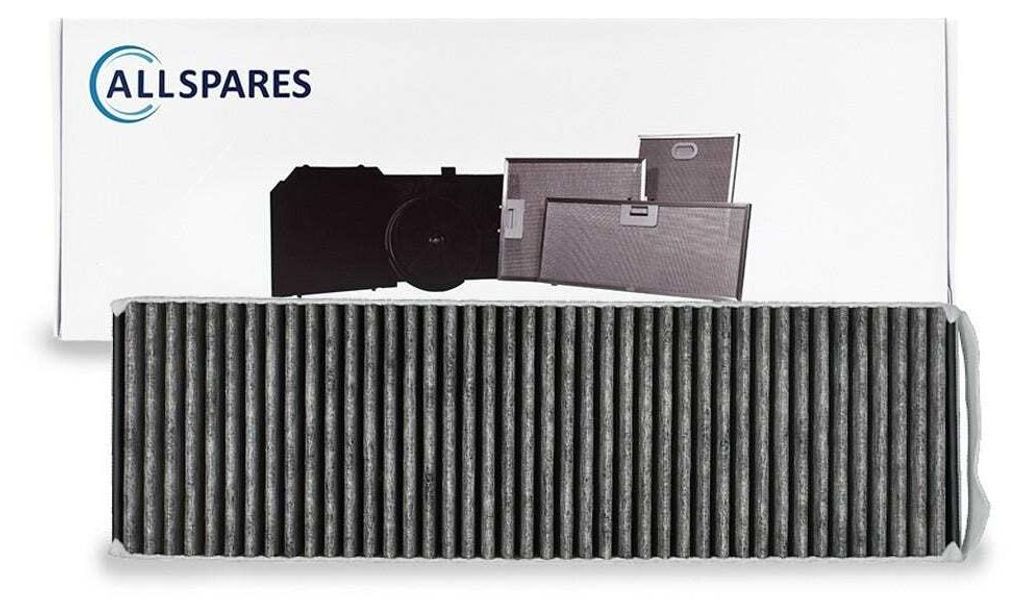 AllSpares Aktivkohlefilter für Dunstabzugshauben geeignet Produktbild 