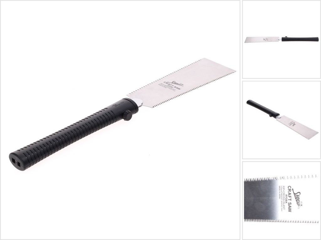 Shogun RYOBA Japansäge Universal Holz Zugsäge langer Griff ( M-180R ) Klinge 180 mm - Japan