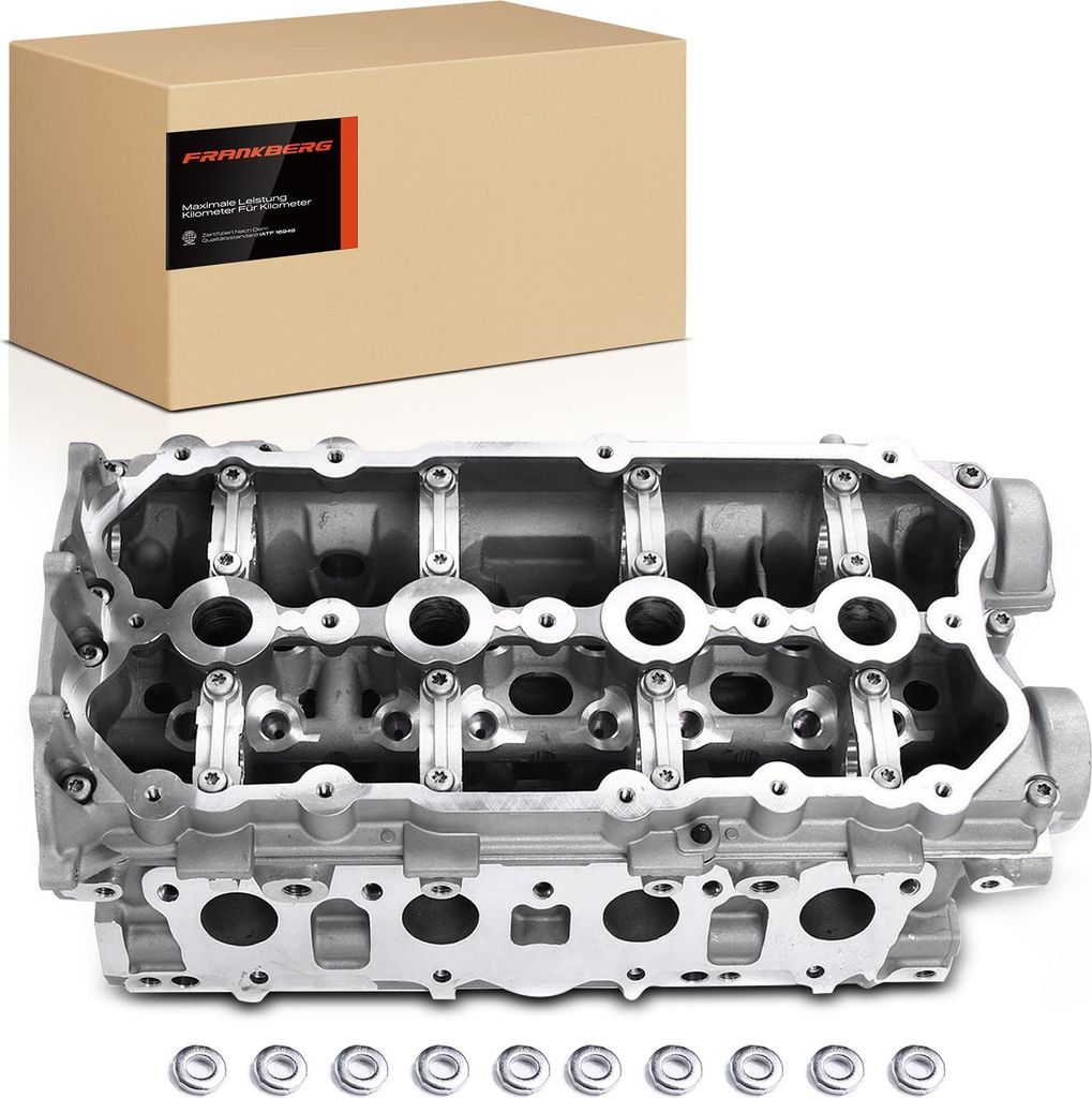 Frankberg 1x Zylinderkopf für VW Golf V 1K Passat Altea Octavia II Audi A3 8P A4 8E