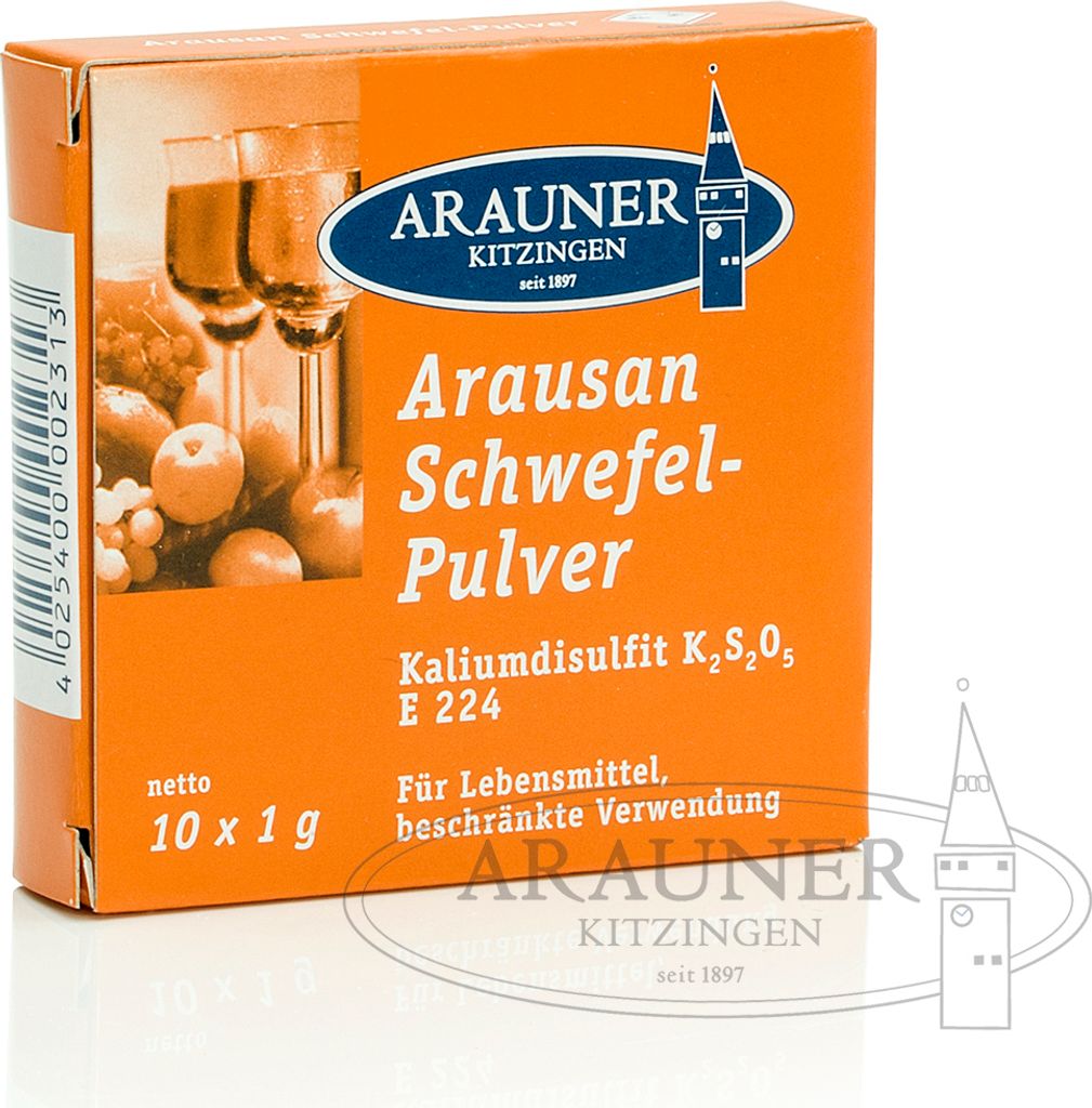 Arauner zolfo in polvere disolfuro di potassio | 10 grammi Immagine del prodotto 