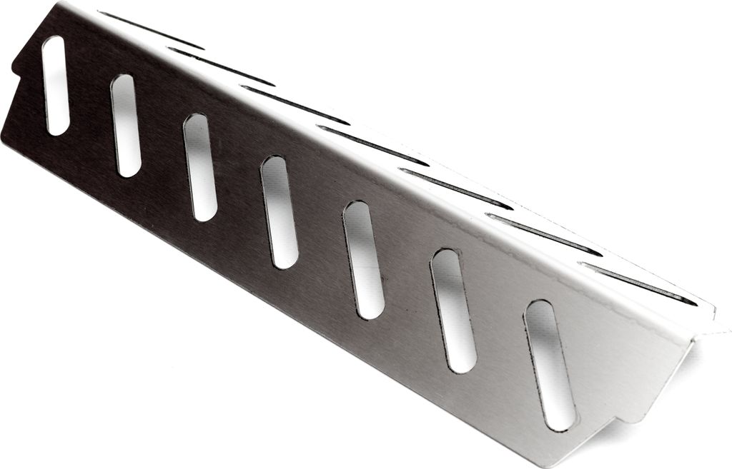 Wärmeleitblech Edelstahl ähnlich Hitzereflektor kompatibel mit Gasgrills von Weber (Genesis II)