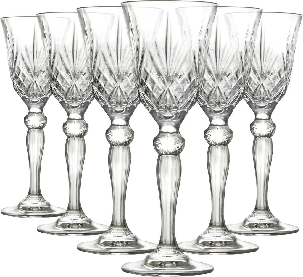RCR Crystal Melodia Likörgläser – 50 ml – 6 Stück