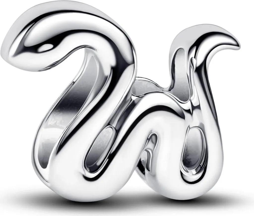 Pandora Mini Charm Serpente Argento 794520C00 - Simbolo di Rinascita