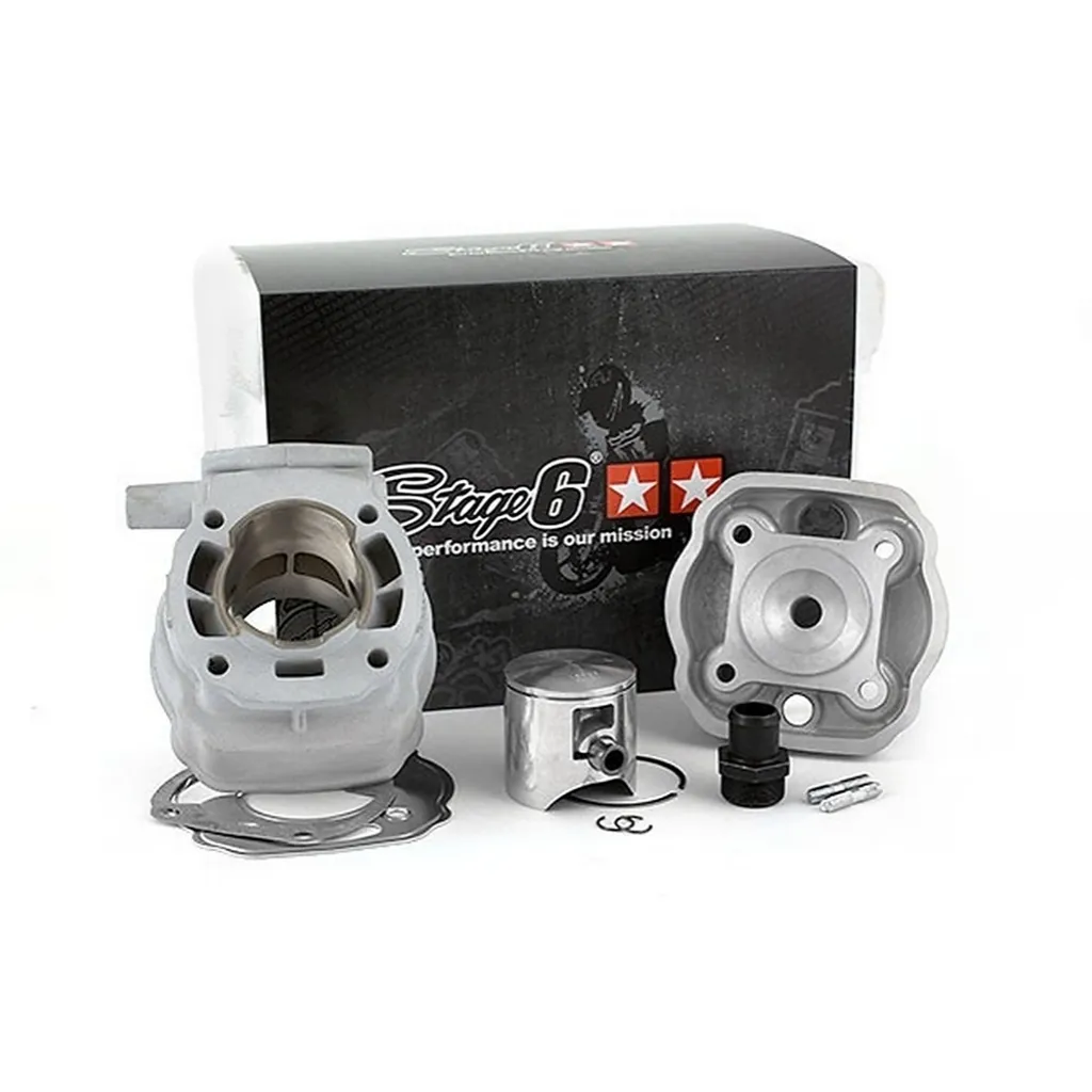 Cylindre Stage6 Bigracing 88cc pour run et compétition Derbi d50 - 4