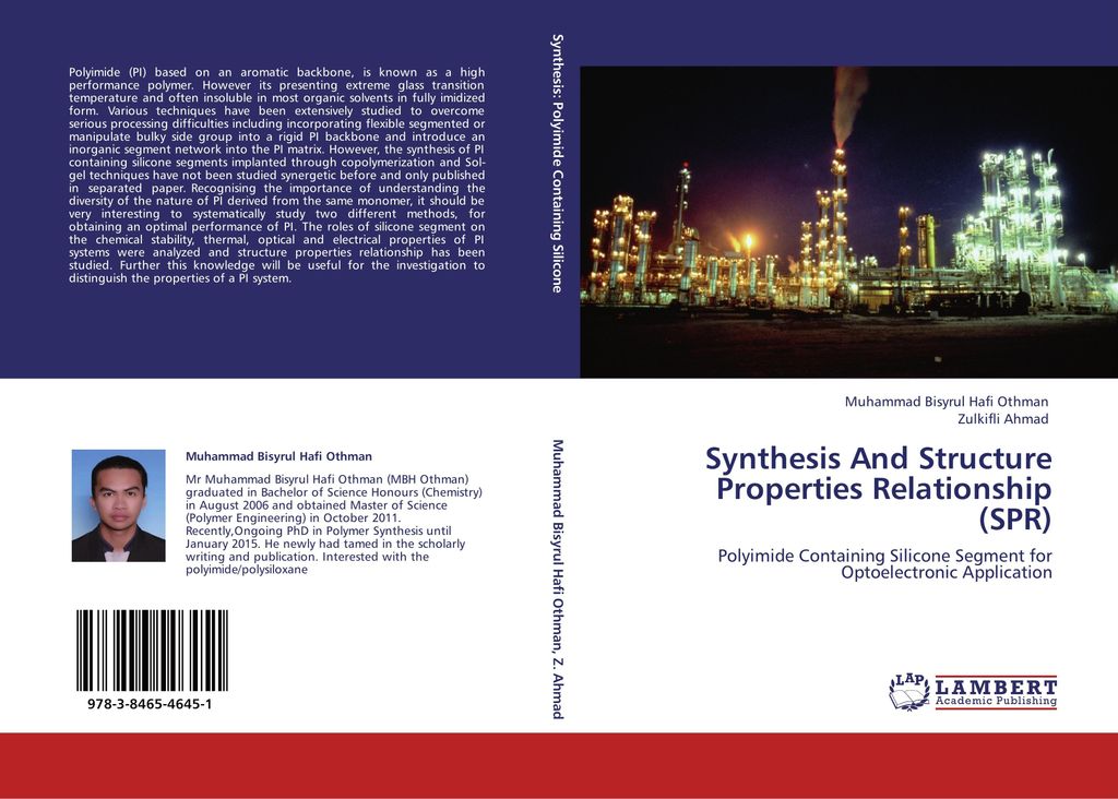 Synthesis And Structure Properties Relationship (SPR)