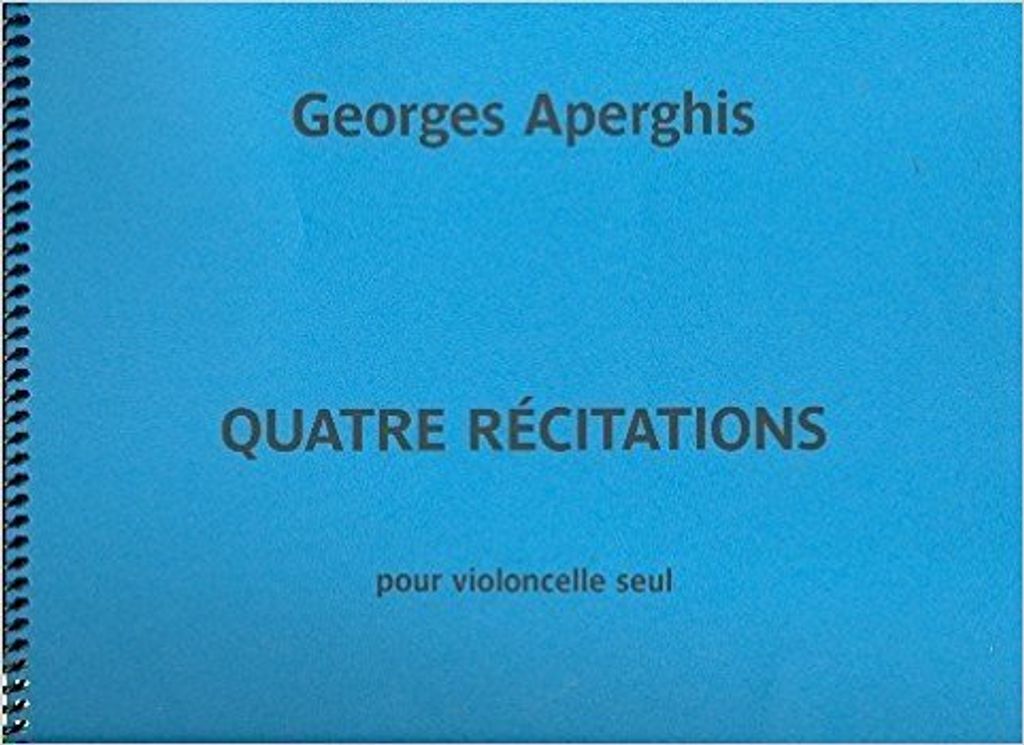 4 Récitations pour violoncelle