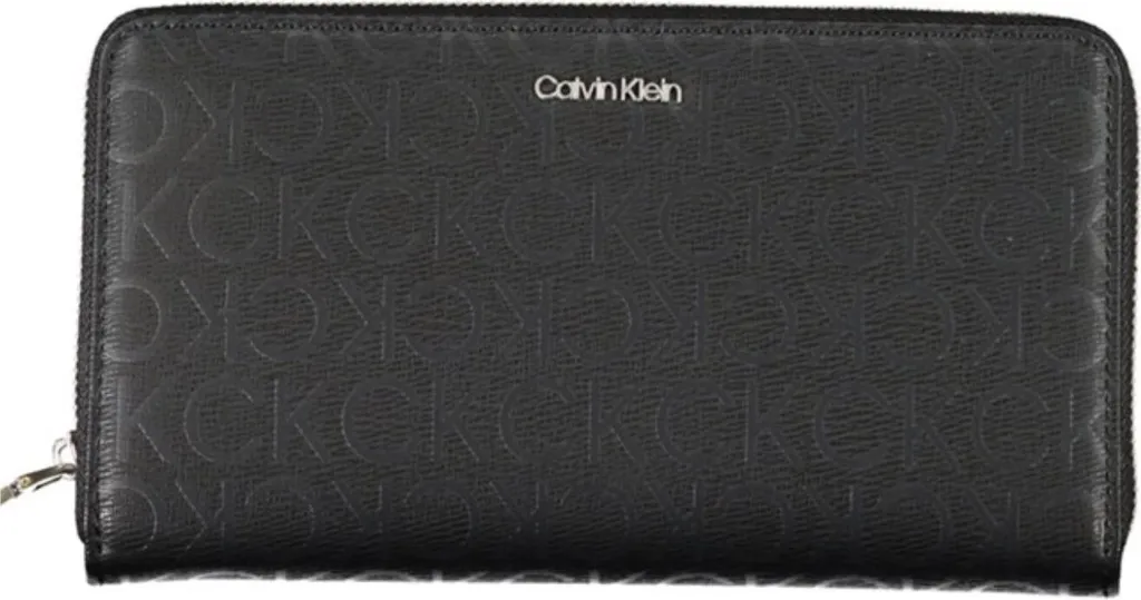 Portefeuille Calvin Klein K60K611869 Noir : Fini l'Encombrement Inutile
