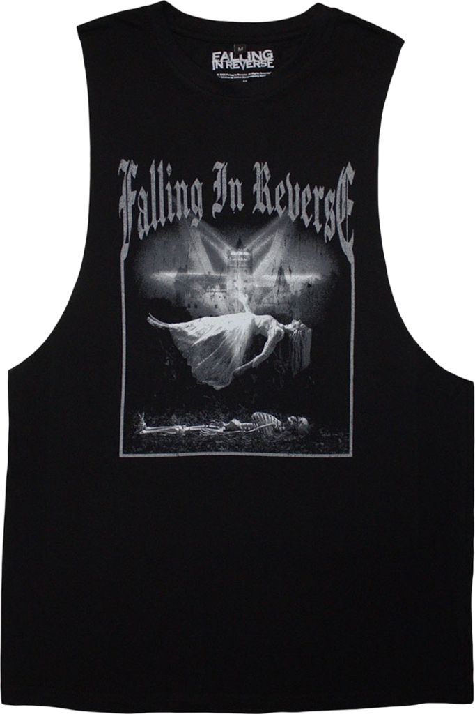 Falling In Reverse - "Floating" Top für Herren/Damen Uni RO13788 (M) (Schwarz)