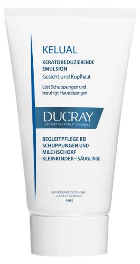 DUCRAY Kelual Emulsion Begleitpflege bei Schuppungen und Produktbild 