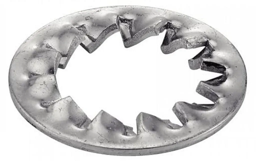 Lot de 200 Rondelles de Blocage à Dents Jz 10mm en Acier pour Visserie