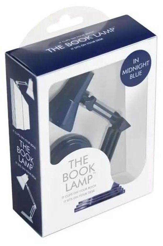 The Book Lamp Midnight Blue
