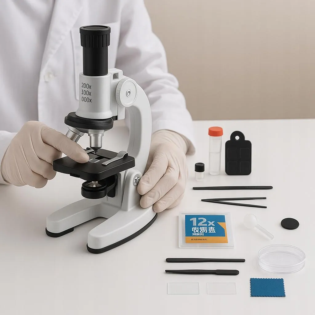 Microscope Éducatif 1200X : Éloignez vos Enfants des Écrans avec LED