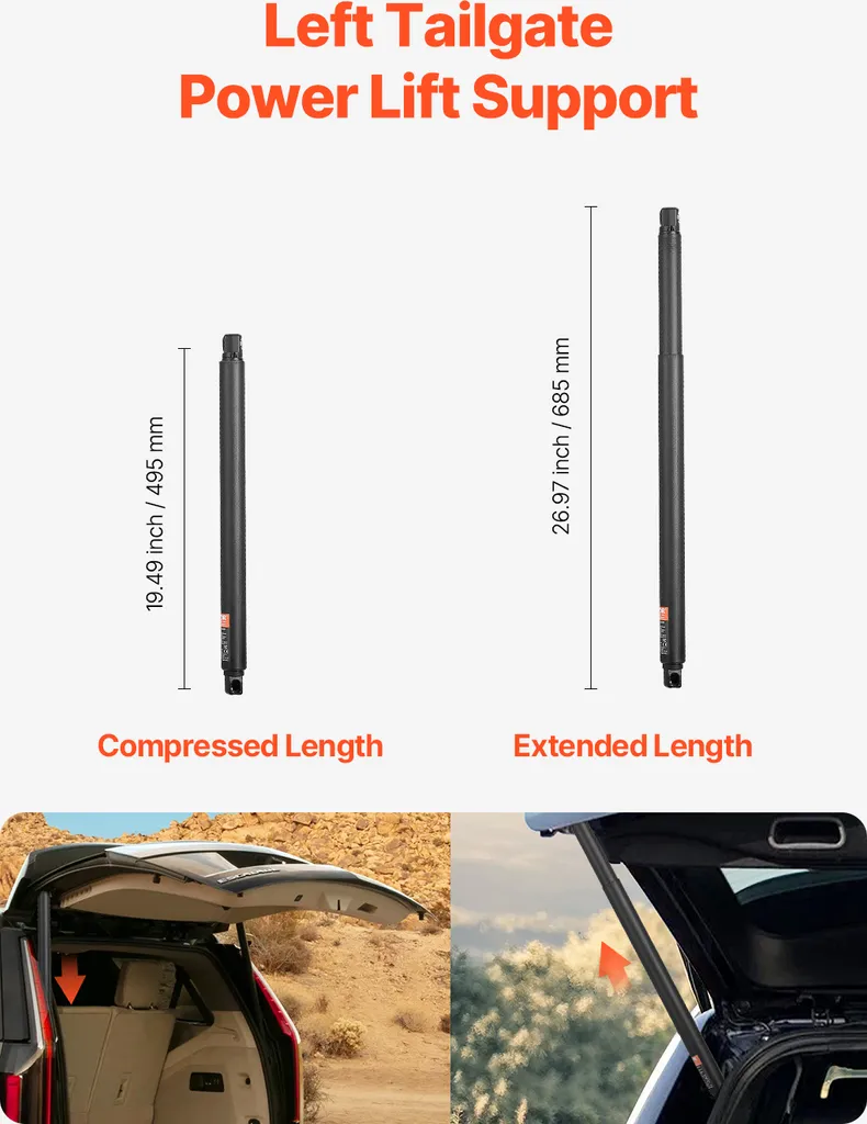 Support de Hayon Électrique pour Remplacement de Coffre Défectueux