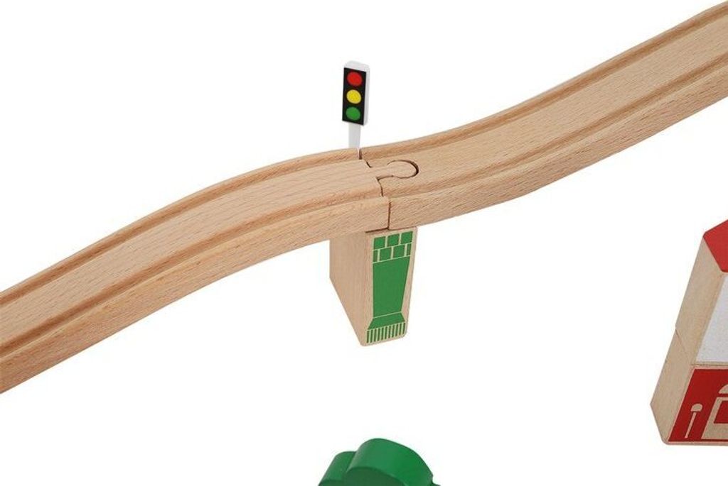 Kruzzel Wooden Railway - batteriebetriebener Zug Produktbild 24