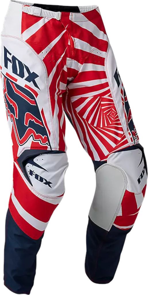 FOX 180 Goat Motocross Hose, blau/rot, 28