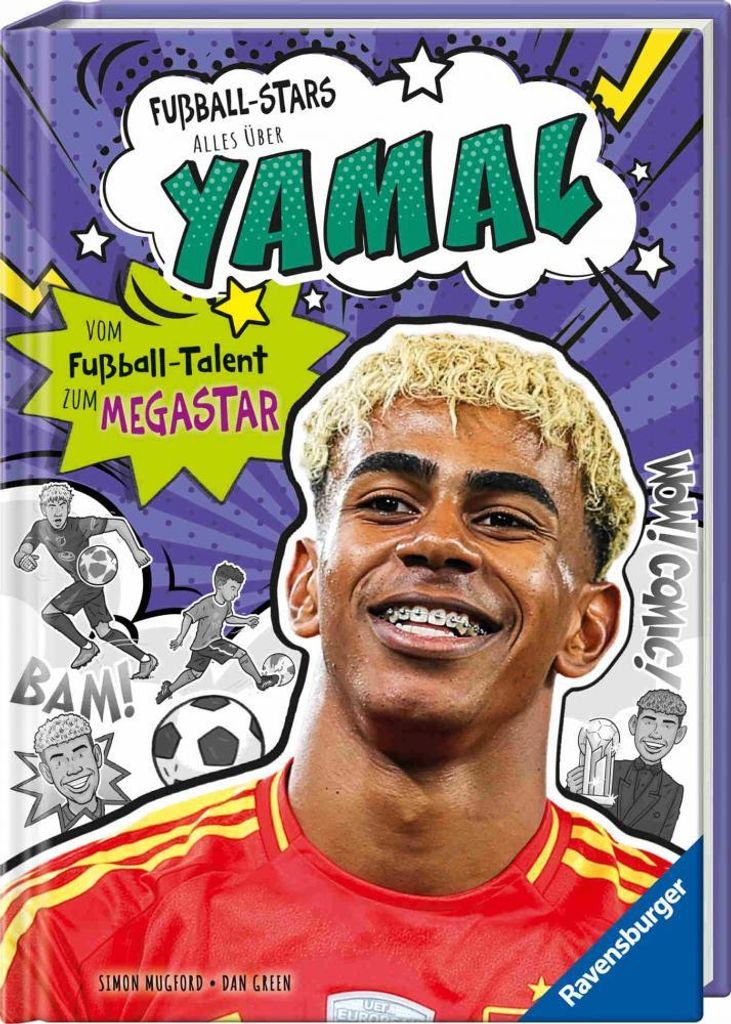 Fußball-Stars - Alles über Yamal. Vom Fußball-Talent zum Image du produit 