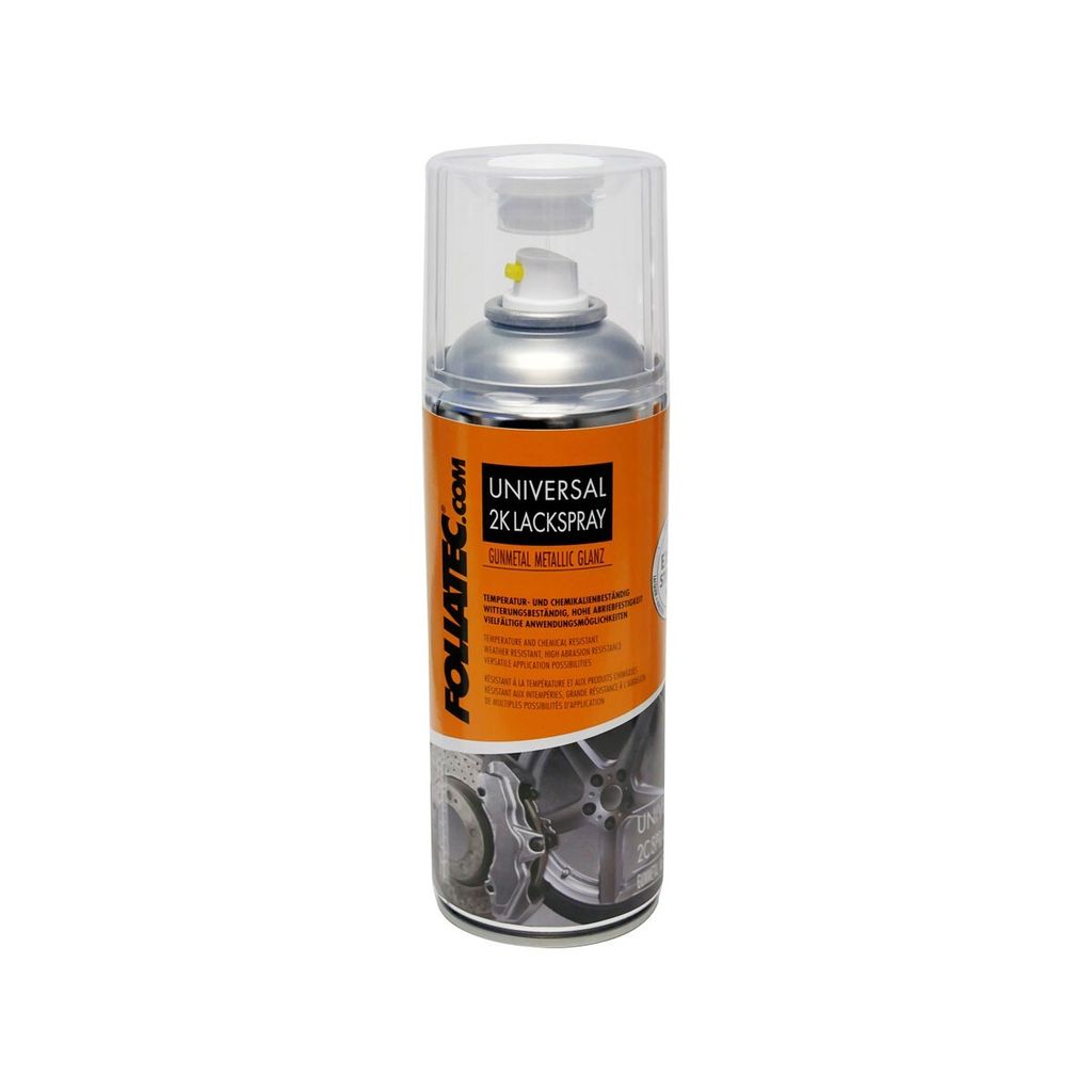 FOLIATEC 2138 Bremssattellack Farbe Spray Grau Metallic 400ml