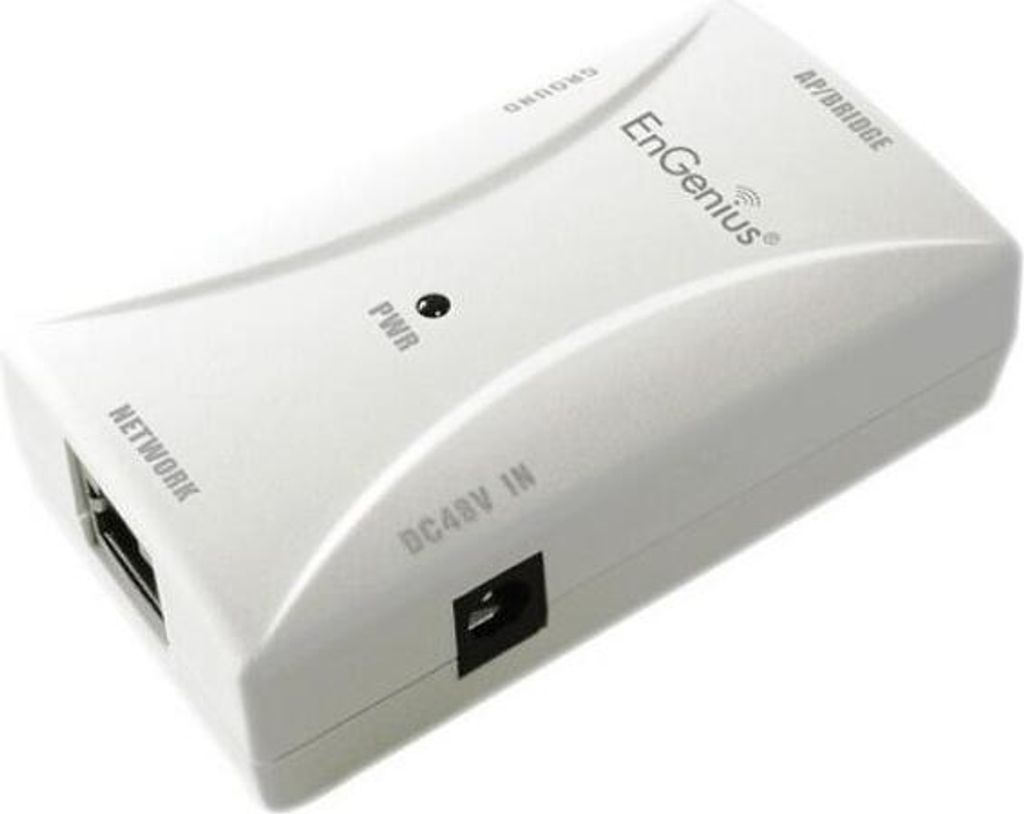 PoE-Injektor Gigabit 48V mit Netzteil für Ethernet-Geräte Produktbild 