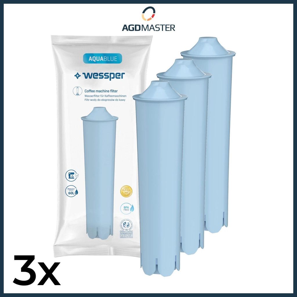 Vodný filter Wessper Aqua Blue pre automatické kávovary, Obrázok produktu 