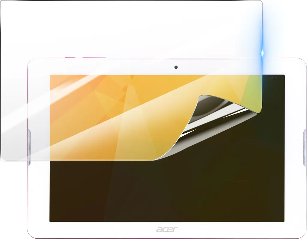 3mk, pellicola protettiva in idrogel resistente agli urti e ai graffi per Acer Iconia One 10 B3-A20, trasparente