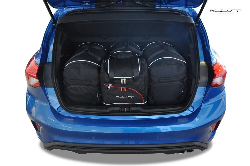 Ford Focus Hatchback 2018+ Kofferraumtaschen Set 4 Stk