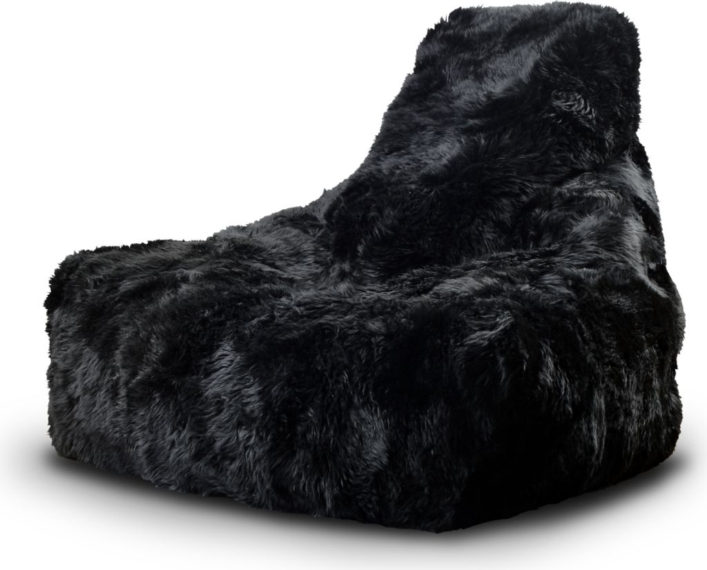 Extreme Lounging b-bag mighty-b Schafsfell - Schwarz