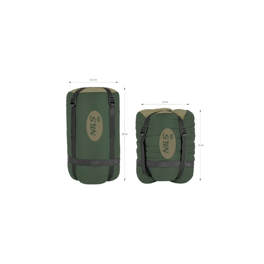 Sac de couchage compact NEX Mossy Green hydrofuge et isolant - 4