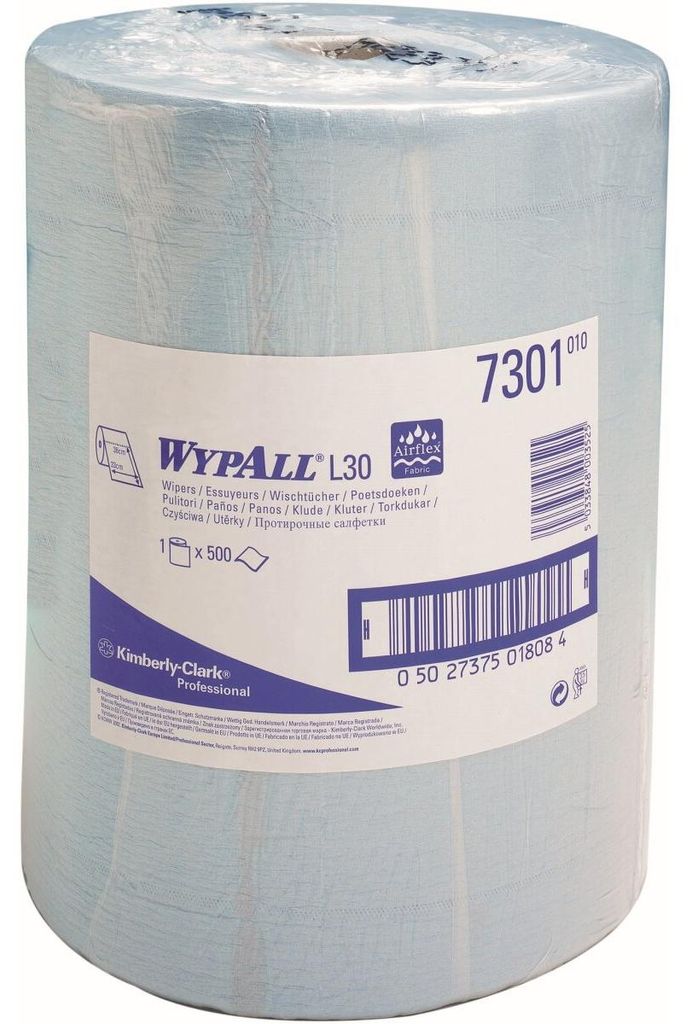 Wischtücher Wypall L20 Extra+ 2-lagig 38x33cm Großrolle Produktbild 