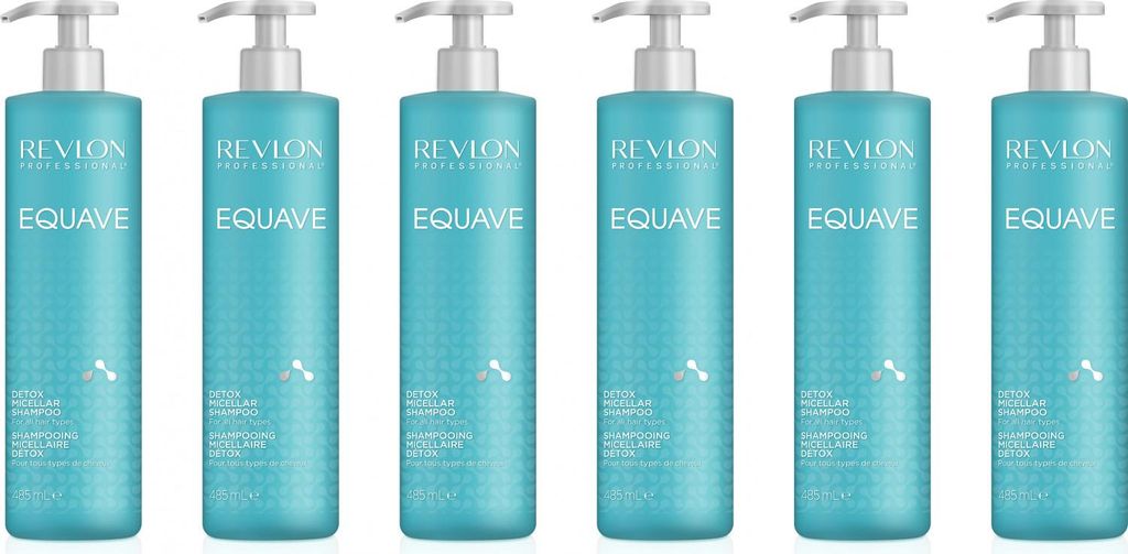 Equave Detox Micellar Shampoo 6x485 ml