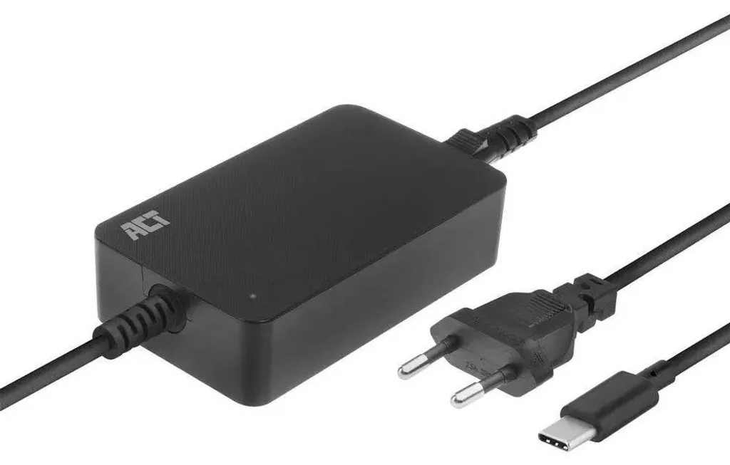Chargeur PC portable 65W USB-C compact et puissant modèle extra plat - 18
