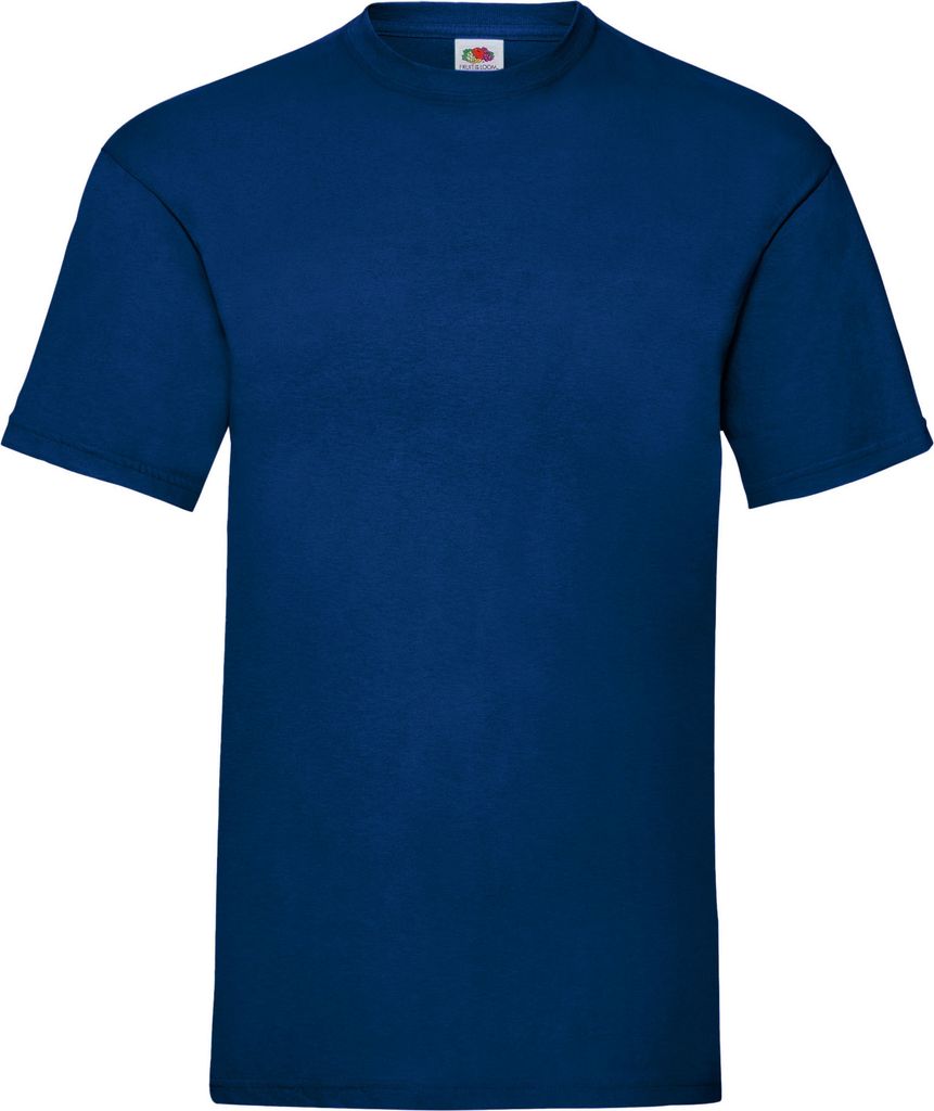 Fruit Of The Loom Herren Kurzarm T-Shirt BC330 (5XL) (Marineblau)