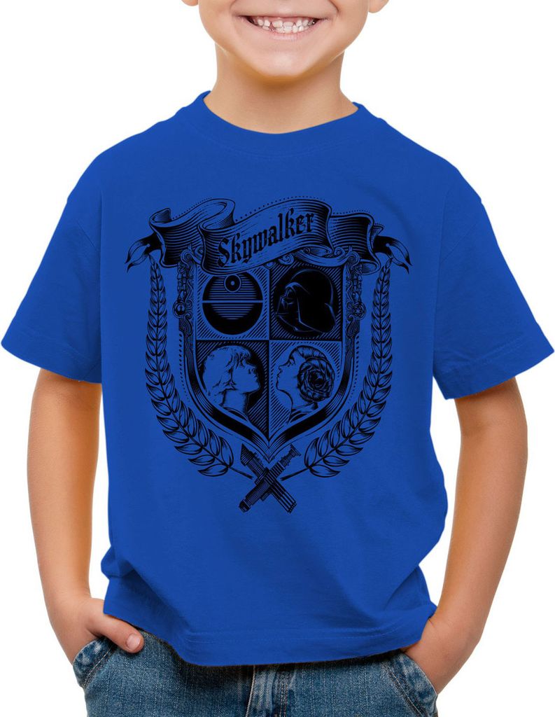 style3 sky-walker Wappen Kinder T-Shirt Luke leia