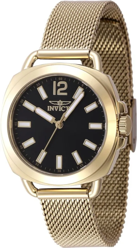 Accessorio Must-Have: Invicta Wildflower 47324 Oro e Nero 32mm