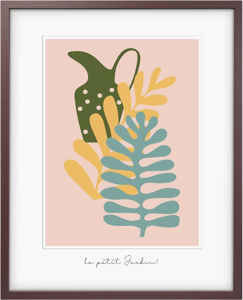 Goldbuch Aura Bilderrahmen 40x50 cm Taupe mit Klarglas