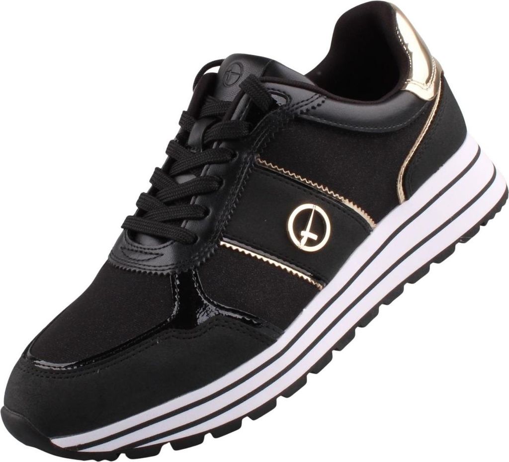 Scarpe da ginnastica Tamaris da donna, nero Immagine del prodotto 