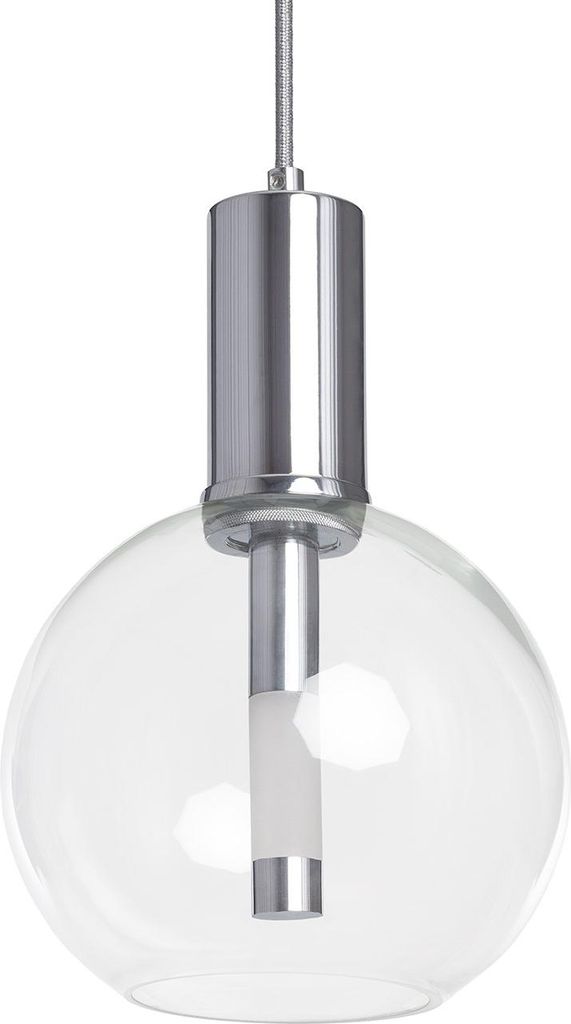 LED Pendelleuchte 5W Metall und Glas Ludvika Chrom