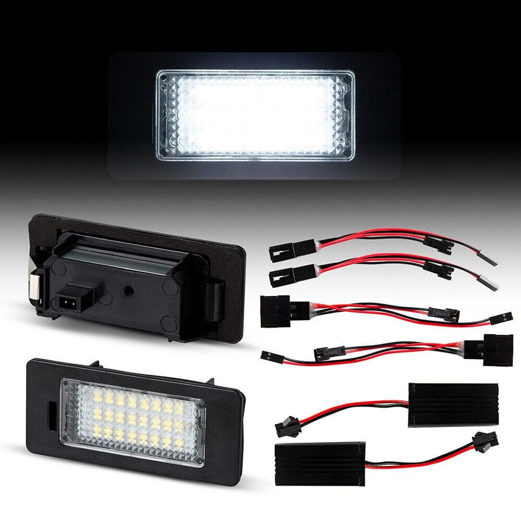 Illuminazione targa a LED per Audi Q5 8R, A1 8X, A4 B8, A5 Immagine del prodotto 
