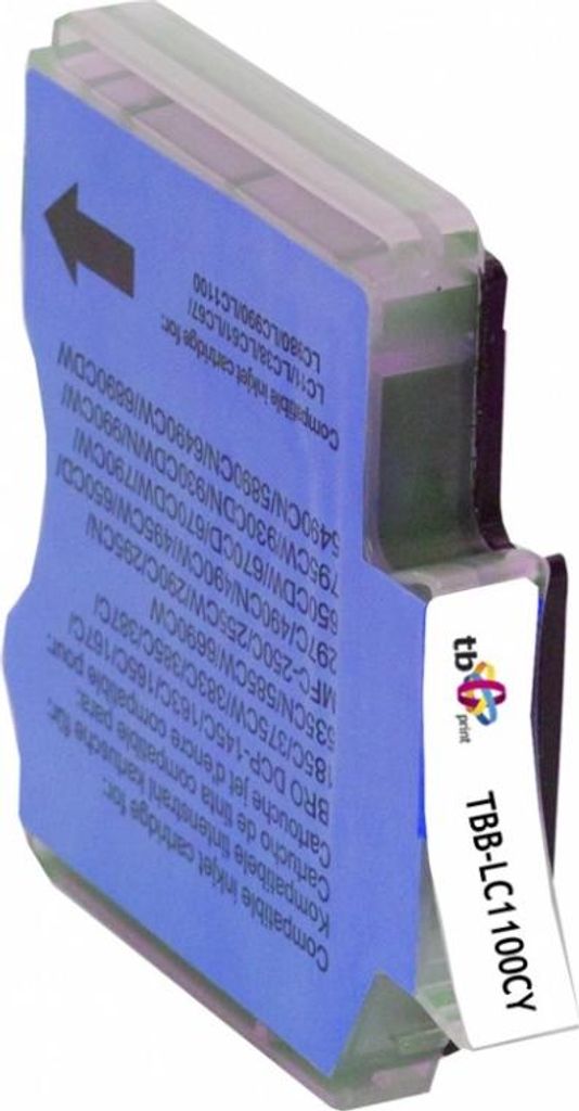 Tusz TB Print TBB-LC1100CY do Brother niebieski (cyan)