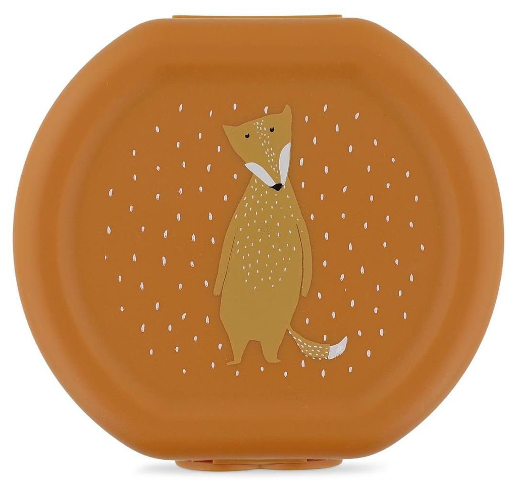 Trixie Snackbox Set mit Clip Mr. Fox - Kinder Lunchbox BPA-frei