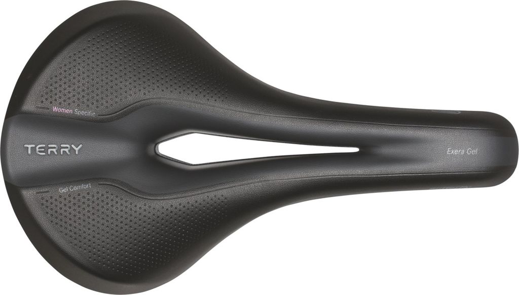 Terry Fahrradsattel Figura Gel Standard Max, Schwarz, Butterfly Exera Gel Damen, Standard