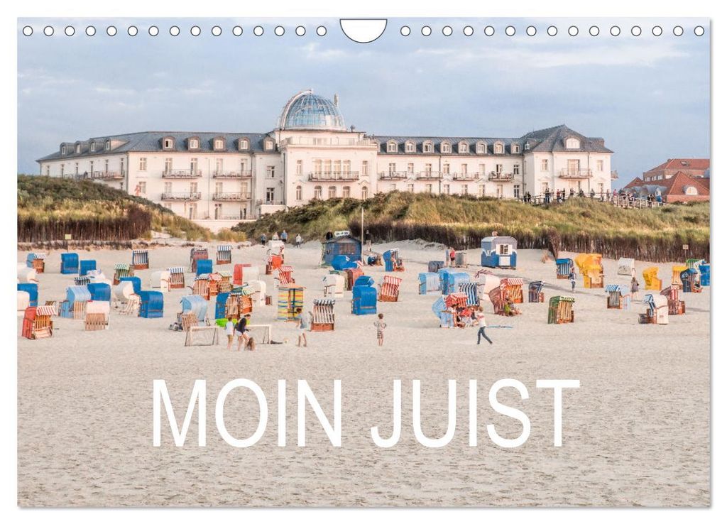 Moin Juist (Wandkalender 2027 DIN A4 quer), CALVENDO Monatskalender