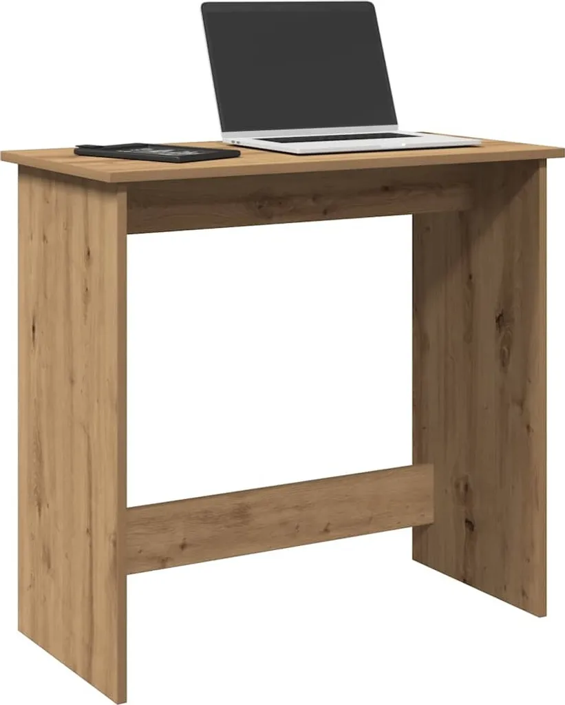 Scrivania Moderna Maison Exclusive Rovere 80x40x75 cm Salvaspazio