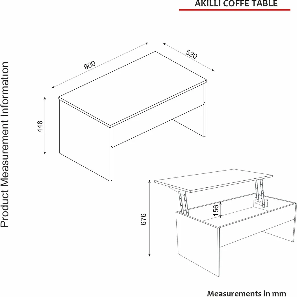 Table Basse de Salon Rectangulaire Akilli Effet Pierre Travertin Chic - 9