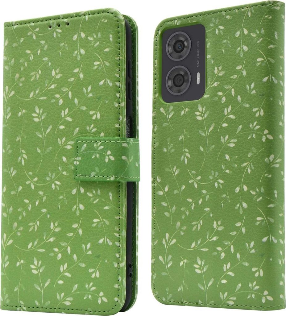 imoshion Design Klapphülle Motorola Moto G24 Power - Green Produktbild 