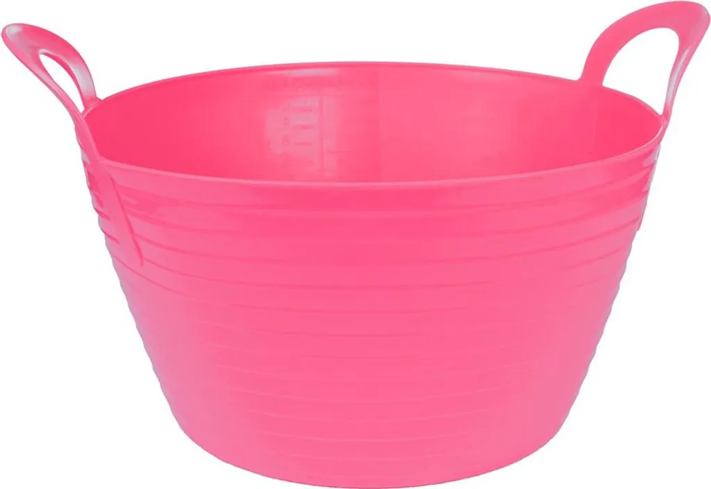 Secchio Edilizia Flessibile Horka 42l Rosa | Tinozza Rinforzata 42L