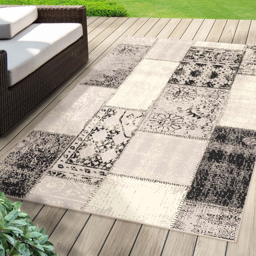 Vnitřní a venkovní koberec Coton Easy Care & Durable Grey Obrázek produktu 