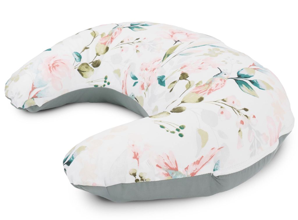 Amilian Stillkissen Klein – kompaktes Schwangerschaftskissen & Lagerungskissen für Mama & Baby – Seitenschläferkissen 60x42 cm, waschbar