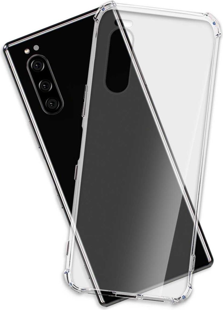 TPU Hülle Clear Armor Soft Case für Sony Xperia 5 (6.1'') - transparent