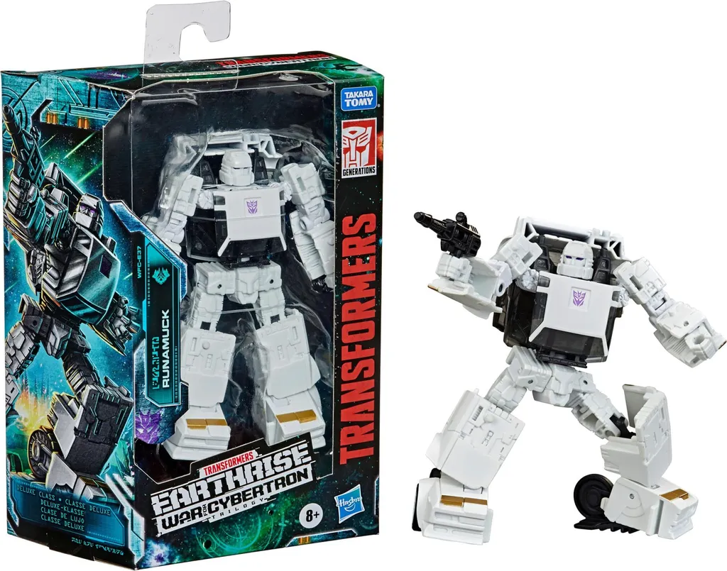 Transformers Runamuck Earthrise Deluxe : Robot Transformable 16 Pas