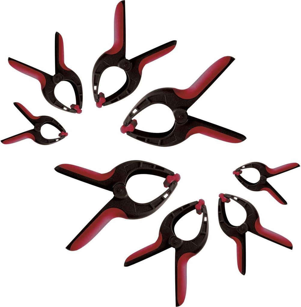 KRAFTWERK 2256, Ratschenklemme, Kunststoff, 8 Stück(e)